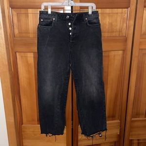 Free People Black Jeans